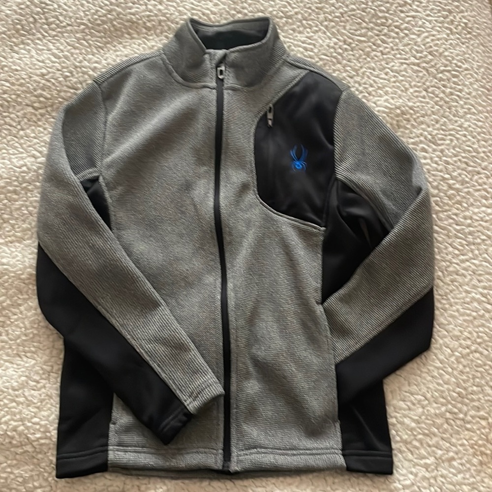 Boys zip up lightweight jacket